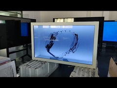 16 9 Display Ratio Wandmontage Transparante lcd vitrine Capacitieve PCAP Touch Met CMS Software