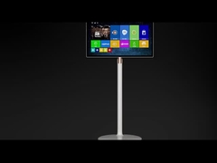 LCD-display op de vloer